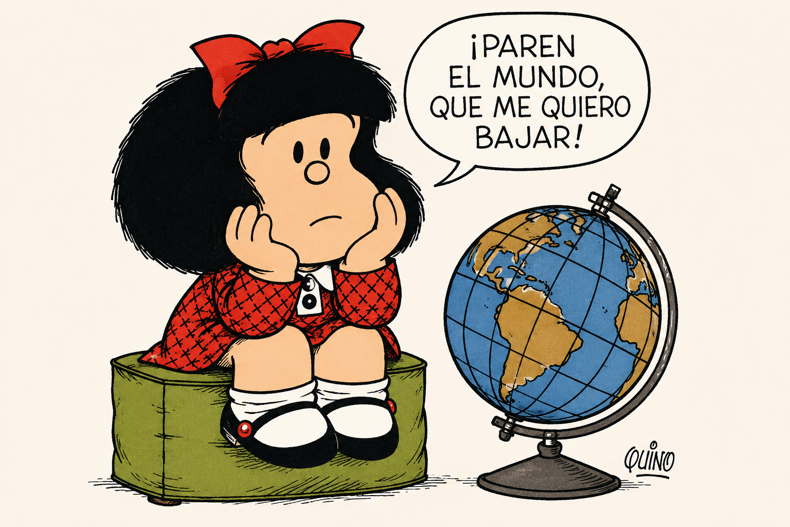 A Mafalda não é vítima; ela é gigante.