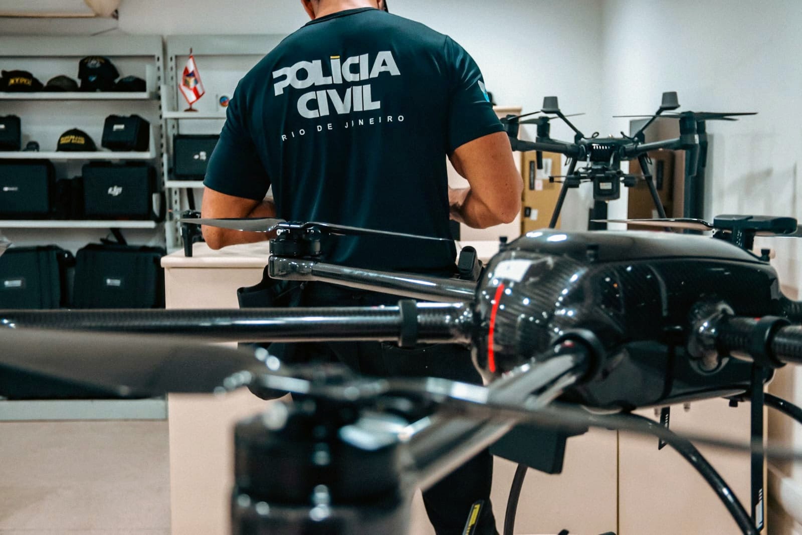 POLÍCIA CIVIL CRIA COORDENADORIA ESPECIALIZADA EM OPERAÇÕES COM DRONES